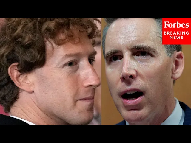 ‘Mark Zuckerberg Himself Approved The Decision’: Hawley Accuses Meta Of Training AI On ‘Stolen’ Work