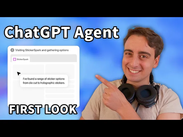 New ChatGPT Agent is here! The next step in Autonomous Agentic AI