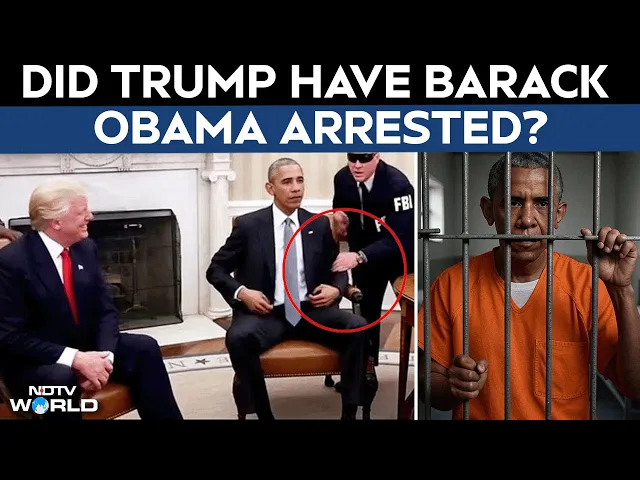 Obama AI Video | Trump Shares Video Of Barack Obama Getting Arrested, But There’s A Catch To It