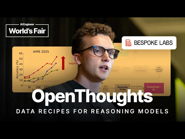 OpenThoughts: Data Recipes for Reasoning Models — Ryan Marten, Bespoke Labs