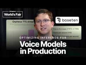 Optimizing inference for voice models in production