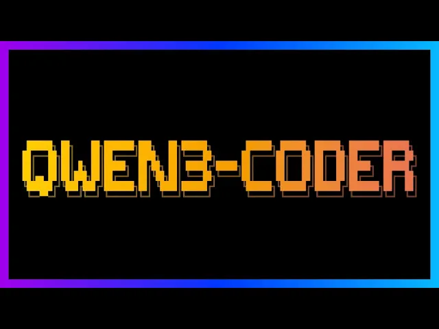 Qwen 3 Coder in 6 Minutes