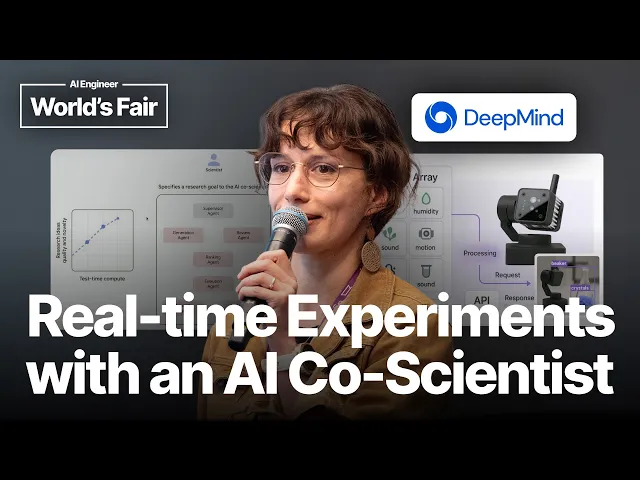 Real-time Experiments with an AI Co-Scientist – Stefania Druga, fmr. Google Deepmind