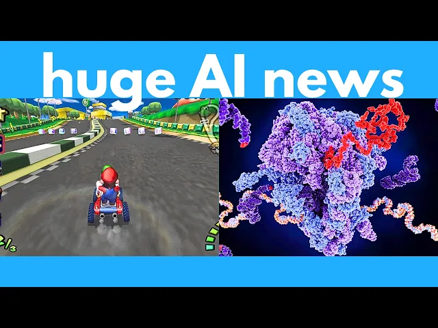 Realtime AI video games, AI makes antibodies, video to 3D, colorize animations, new TTS