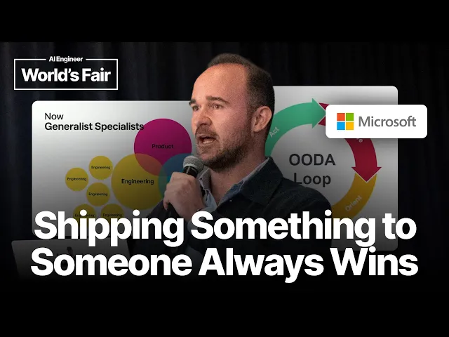 Shipping something to someone always wins — Kenneth Auchenberg (ex. Stripe, VSCode)