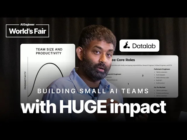 Small AI Teams with Huge Impact
