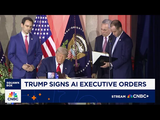 Trump signs AI executive orders: Here’s what to know