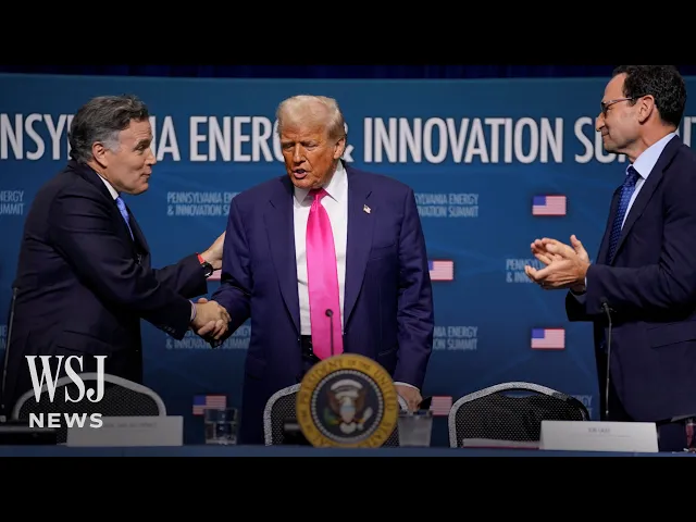 Trump Touts Billions in AI Investments from Blackstone, Google