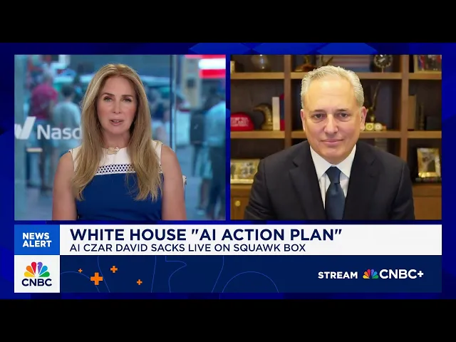 Watch CNBC’s full interview with White House AI czar David Sacks