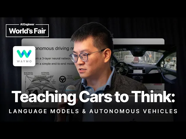 Waymo’s EMMA: Teaching Cars to Think – Jyh Jing Hwang, Waymo