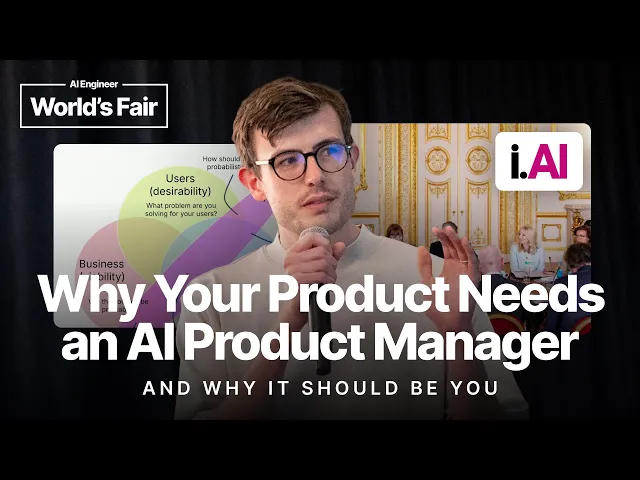 Why your product needs an AI product manager, and why it should be you