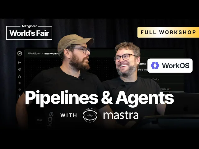 [Workshop] AI Pipelines and Agents in Pure TypeScript with Mastra.ai — Nick Nisi, Zack Proser