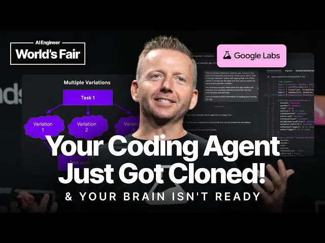 Your Coding Agent Just Got Cloned And Your Brain Isn’t Ready – Rustin Banks, Google Jules